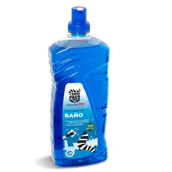 Limpiador Gel Baño Dia Super Paco Botella 1,5 Lt.