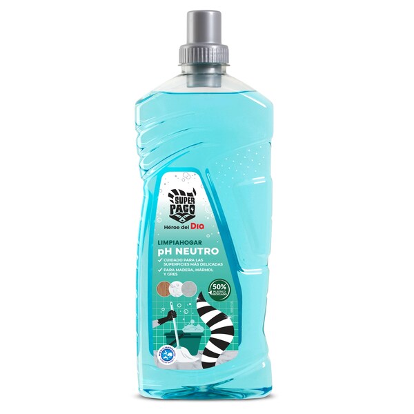 Limpiahogar Ph Neutro Dia Super Paco Botella 1,5 Lt.