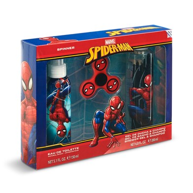 Pack colonia 150 ml + gel de baño 200 ml Spiderman estuche 350 ml-0 Pack colonia 150 ml + gel de baño 200 ml Spiderman estuche 350 ml-0