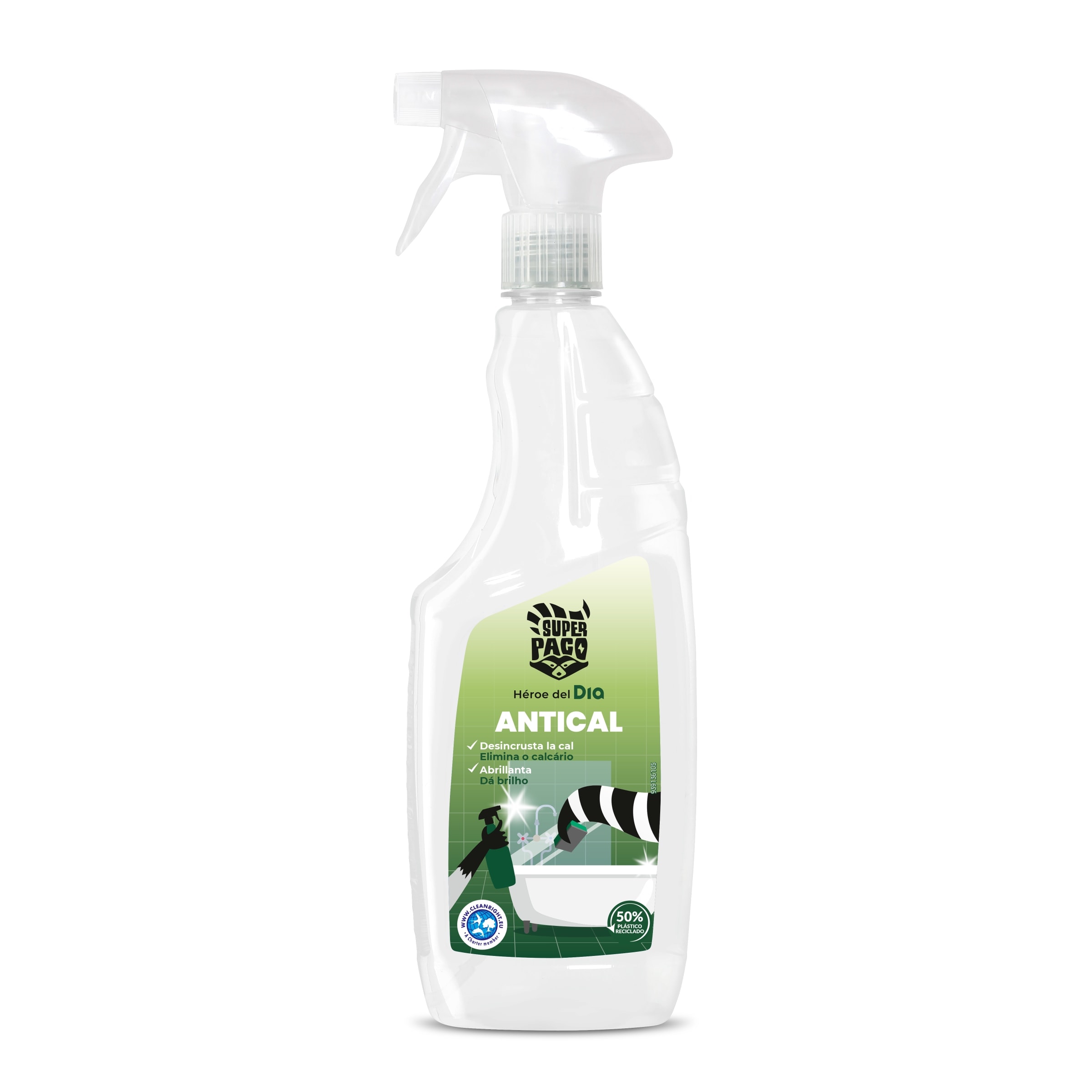 Limpiador de baño acción total Super Paco spray 750 ml - Supermercados DIA