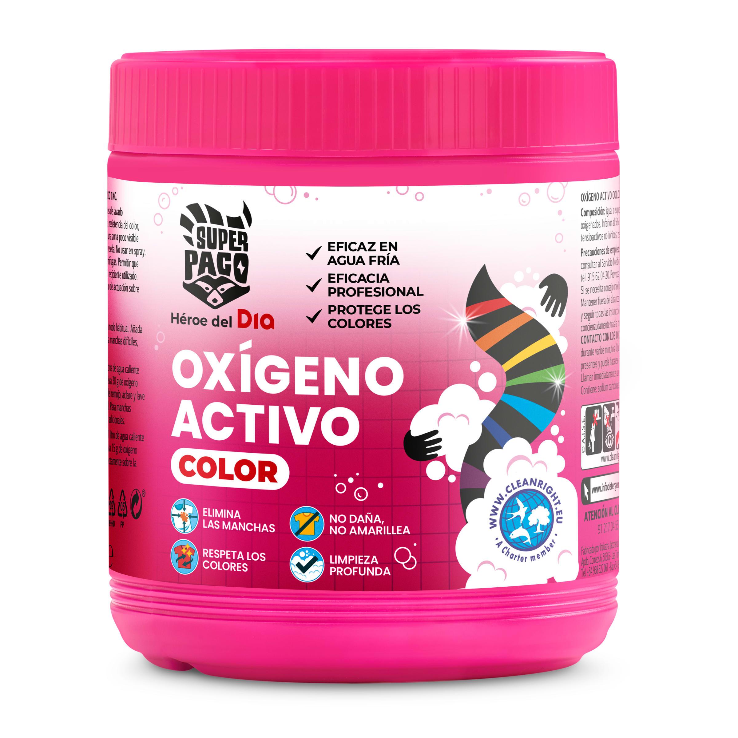 Oxígeno activo color Super Paco frasco 1 Kg - Supermercados DIA