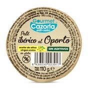 Paté ibérico al oporto Gourmet cazorla frasco 110 g