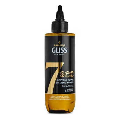 Aceite nutritivo express 7 seconds Gliss botella 200 ml-0 Aceite nutritivo express 7 seconds Gliss botella 200 ml-0
