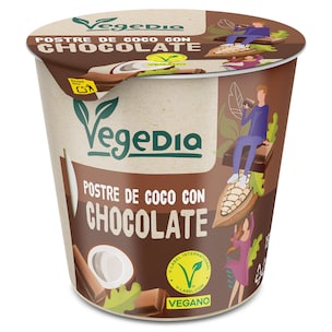 postre vegetal de chocolate vaso 150 g