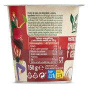 Postre vegetal de chocolate con cereza Vegedia vaso 150 g