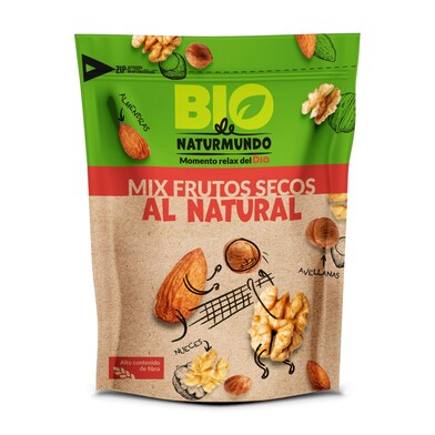 Cocktail de frutos secos al natural bio Naturmundo de Dia bolsa 125 g-0 Cocktail de frutos secos al natural bio Naturmundo de Dia bolsa 125 g-0