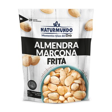 Almendras marcona frita Naturmundo bolsa 150 g-0 Almendras marcona frita Naturmundo bolsa 150 g-0