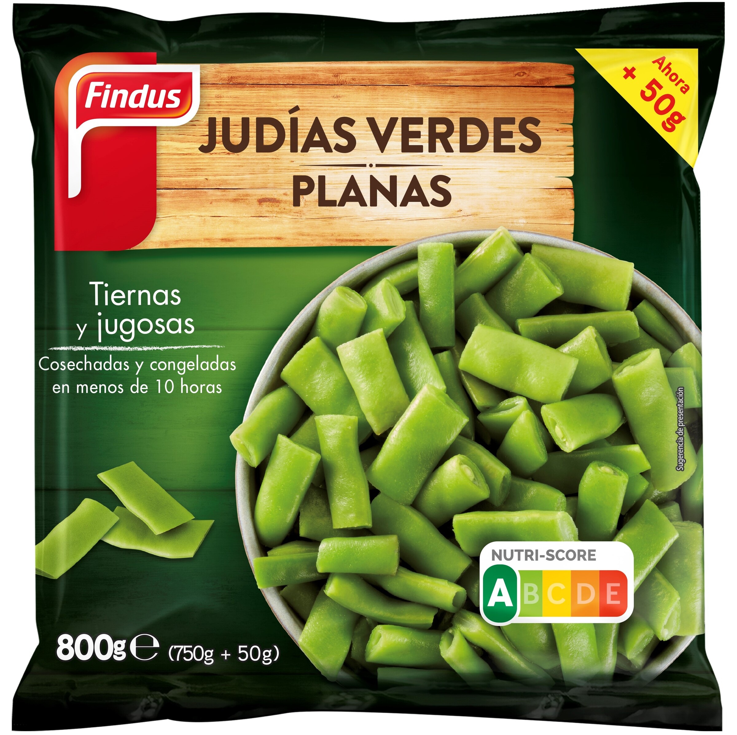 Verdura para paella congelada Carrefour 450 g.