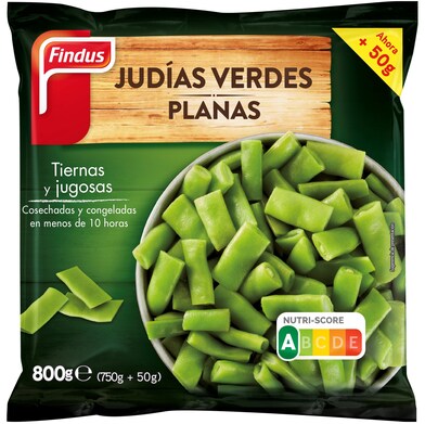 Judías verdes planas Findus bolsa 800 g-0 Judías verdes planas Findus bolsa 800 g-0