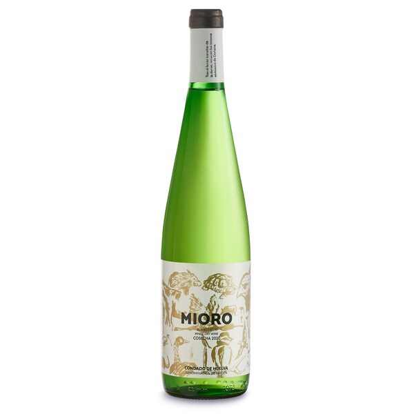 Vino Blanco Seco DO Huelva Mioro Botella 75 Cl.