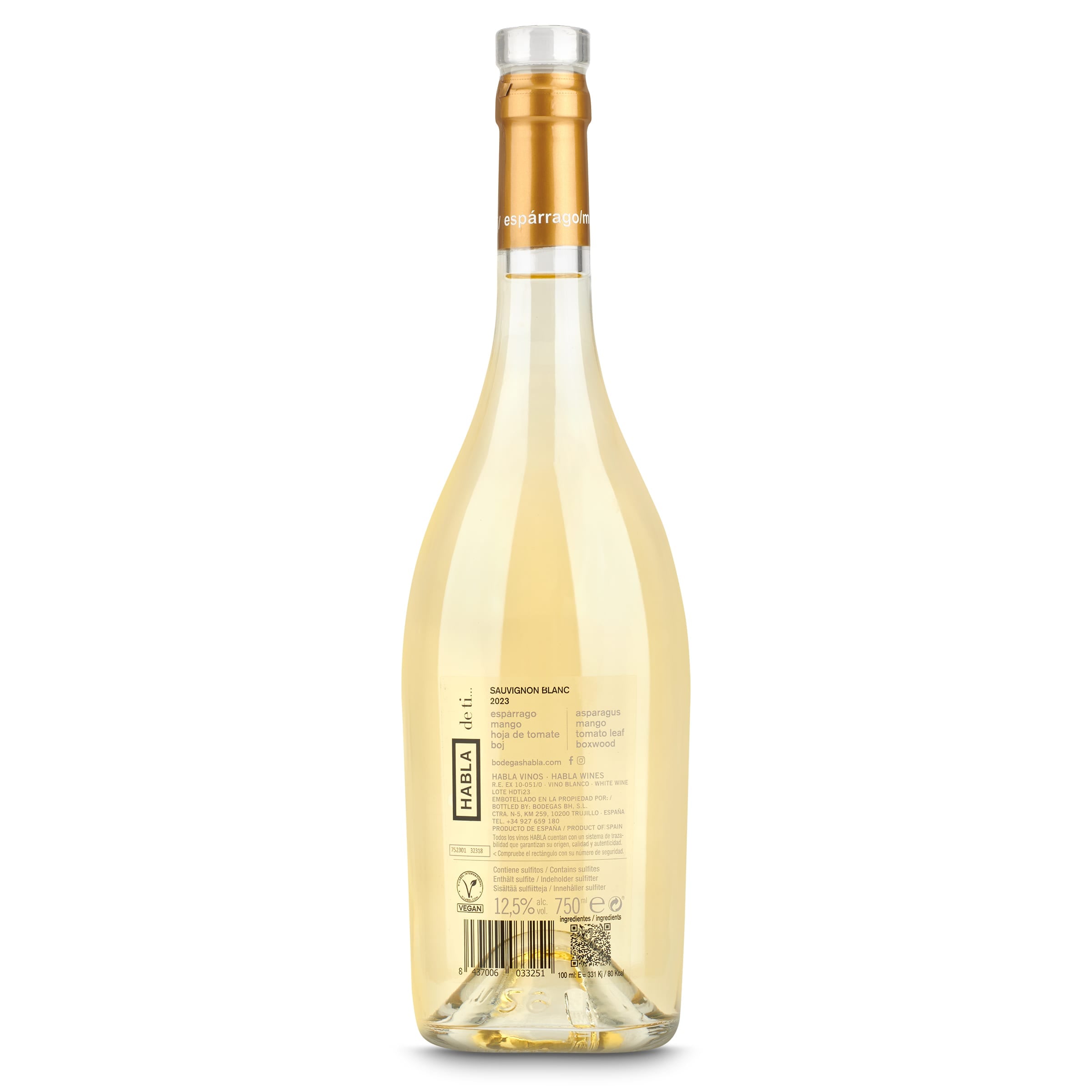 Vino blanco Habla de ti 75 cl