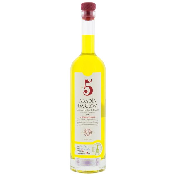 Licor de Hierbas Abadia da Cova Botella 70 Cl.
