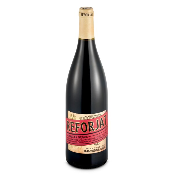 Vino Tinto DO Terra Alta Reforjat Negre Botella 75 Cl.