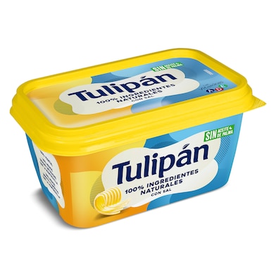 Margarina con sal Tulipán tarrina 400 g-0