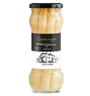 Espárragos blancos IGP de Navarra Delicias de Dia 205 g
