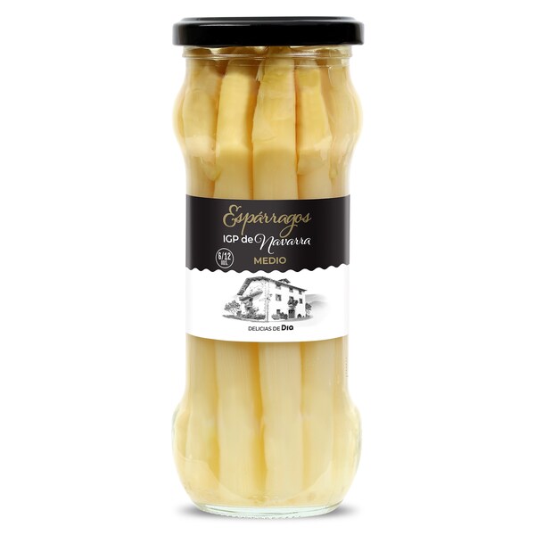 Espárragos Blancos Igp Navarra Delicias De Dia Frasco 205Gr.