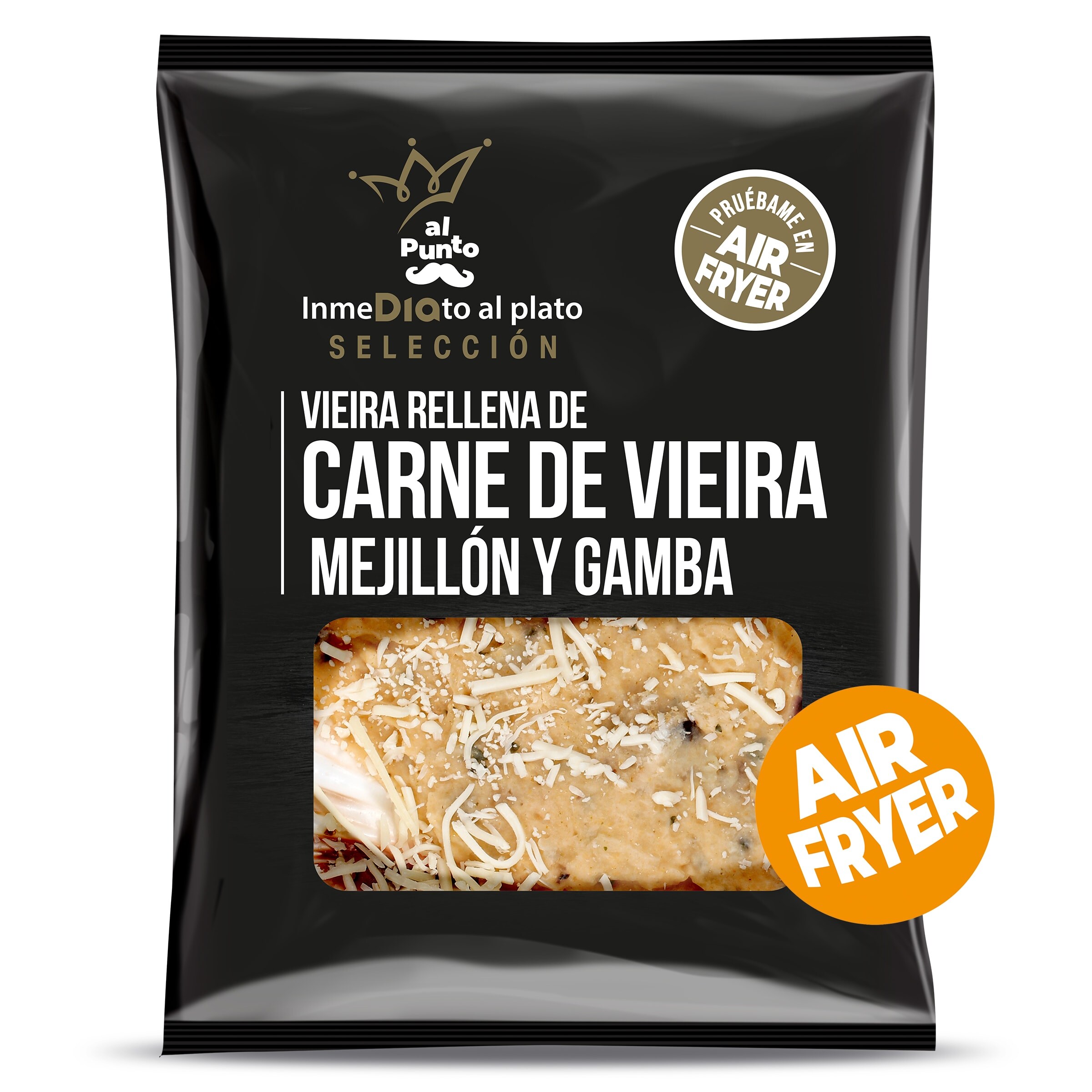 Vieira rellena de vieira, mejillón y gambas Al Punto Dia bolsa 110 g