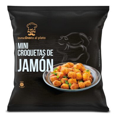 Minicroquetas de jamón Al Punto Dia bolsa 450 g-0 Minicroquetas de jamón Al Punto Dia bolsa 450 g-0