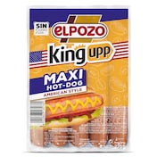 Salchichas cocidas hot dog Elpozo King bolsa 275 g
