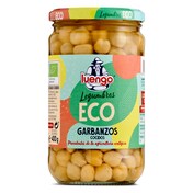 Garbanzo cocido ecológico Luengo frasco 400 g