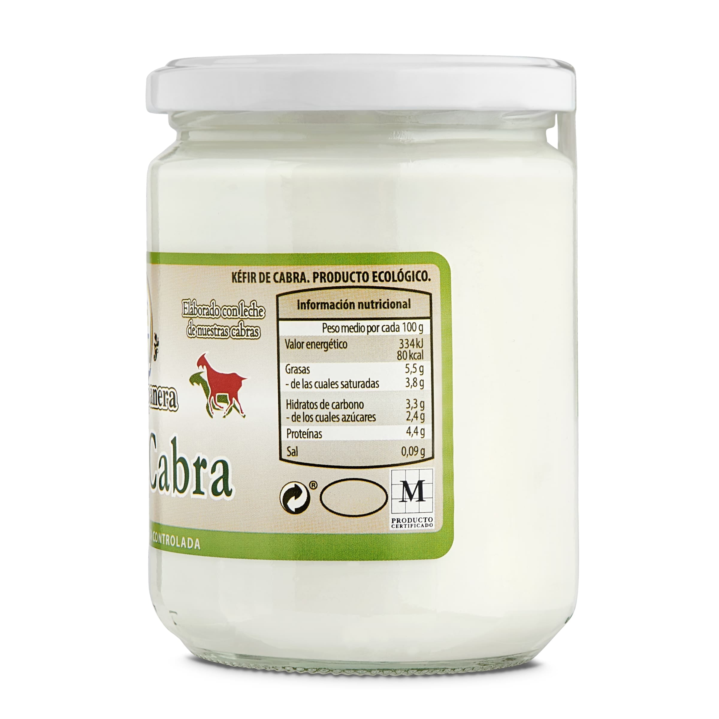 Kéfir de cabra ecológico Suerte Ampanera 420 g