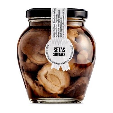 Setas shiitake al natural Alta cocina frasco 0.17 ml-0