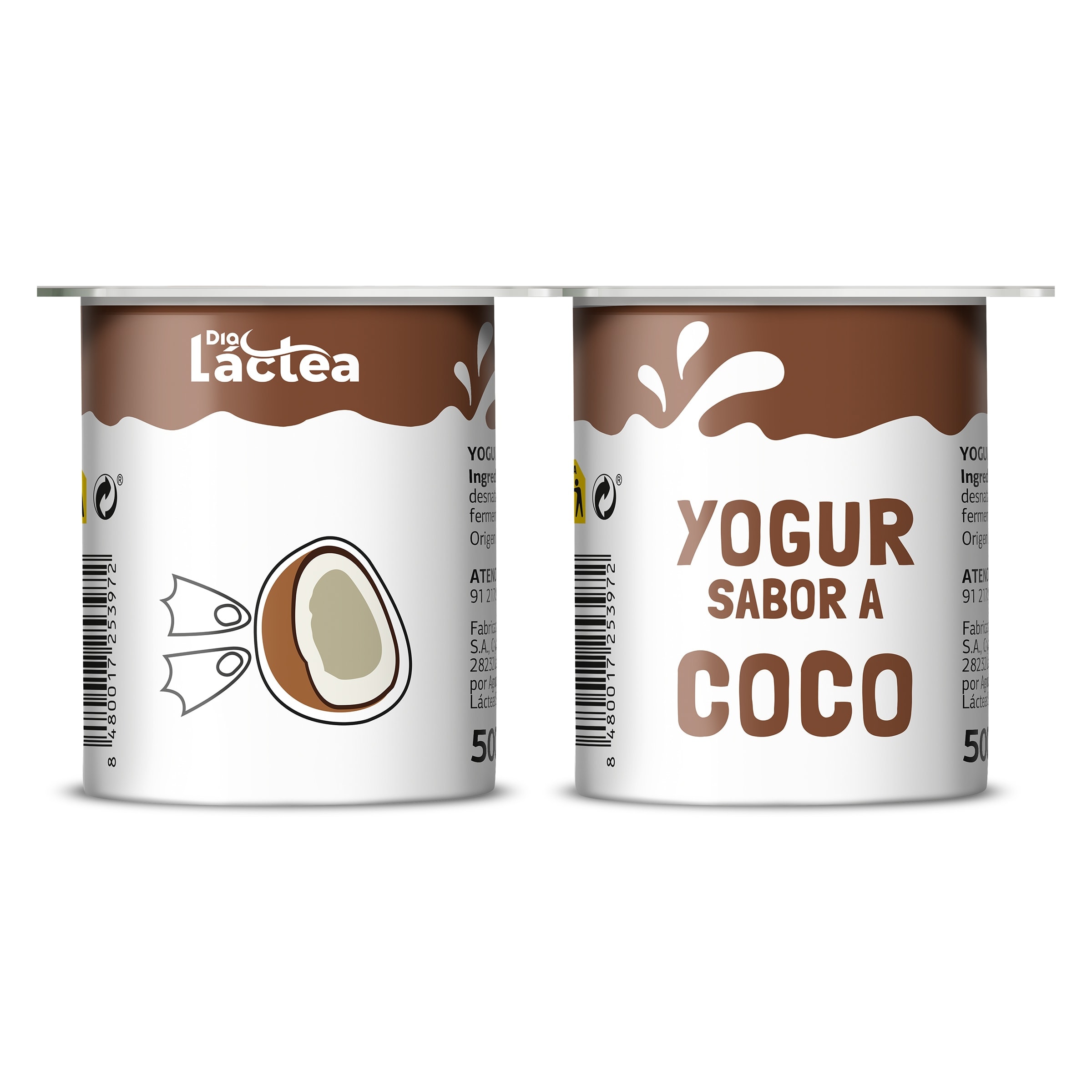 Yogur sabor coco Dia Láctea 4 x 125 g