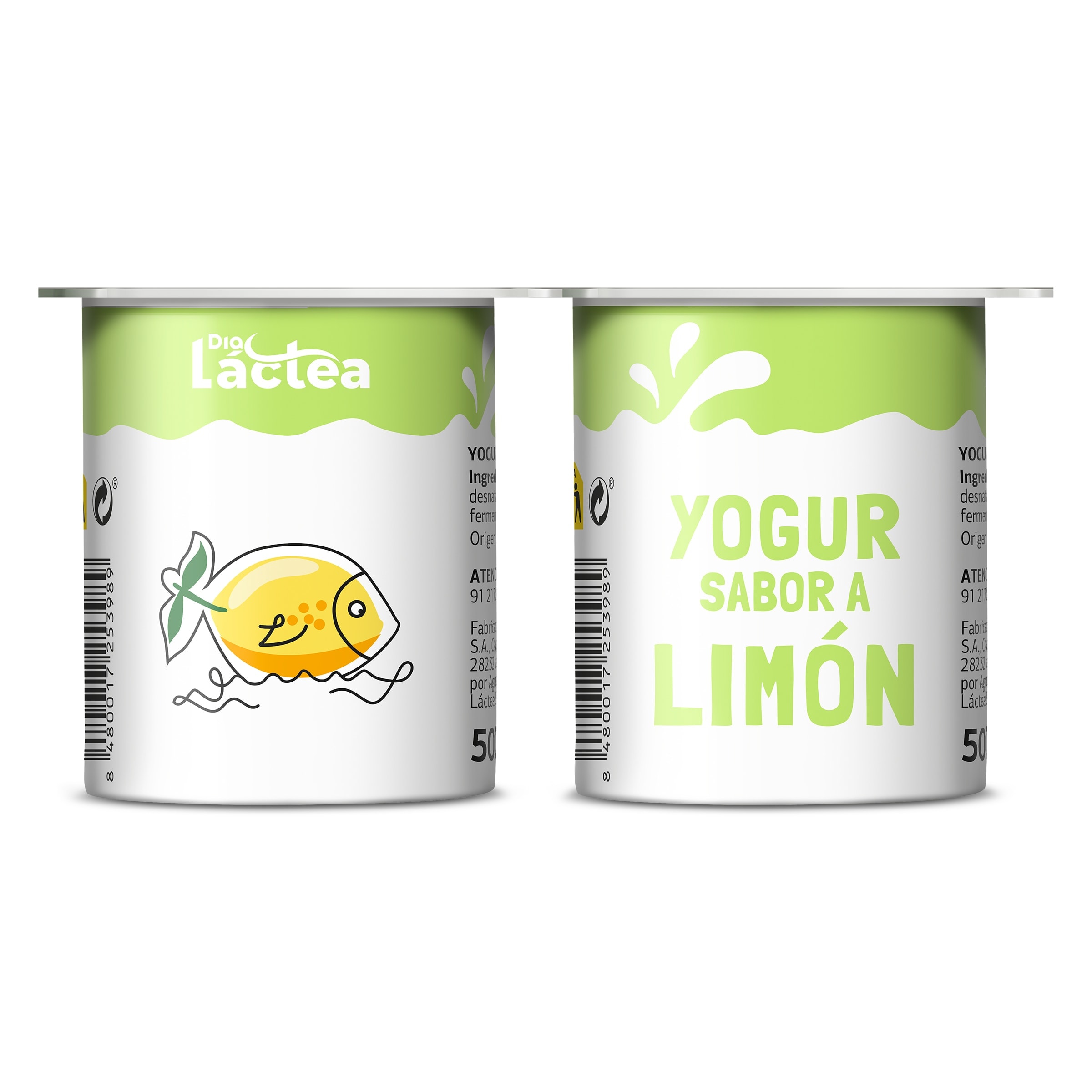 Yogur sabor limón Dia Láctea 4 x 125 g