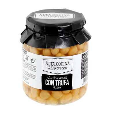 Garbanzos con trufa Alta cocina frasco 450 g-0 Garbanzos con trufa Alta cocina frasco 450 g-0