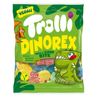 Golosinas dinorex Trolli bolsa 100 g-0