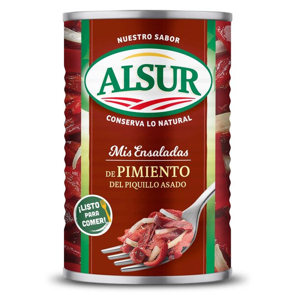 Ensalada de Pimientos Alsur Lata 355 Gr.