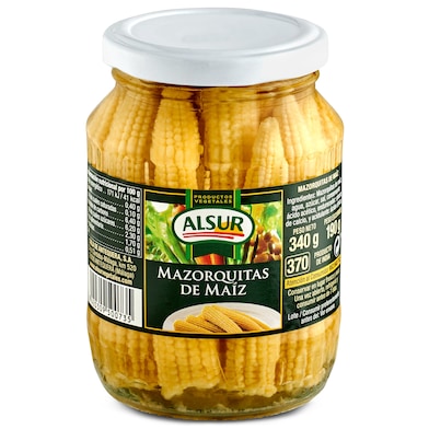 Mazorquitas de maíz Alsur frasco 190 g-0