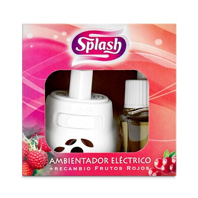 Ambientador eléctrico frutos rojos aparato + recambio Splash caja 1 unidad-1 Ambientador eléctrico frutos rojos aparato + recambio Splash caja 1 unidad-1
