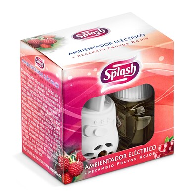 Ambientador eléctrico frutos rojos aparato + recambio Splash caja 1 unidad-0 Ambientador eléctrico frutos rojos aparato + recambio Splash caja 1 unidad-0