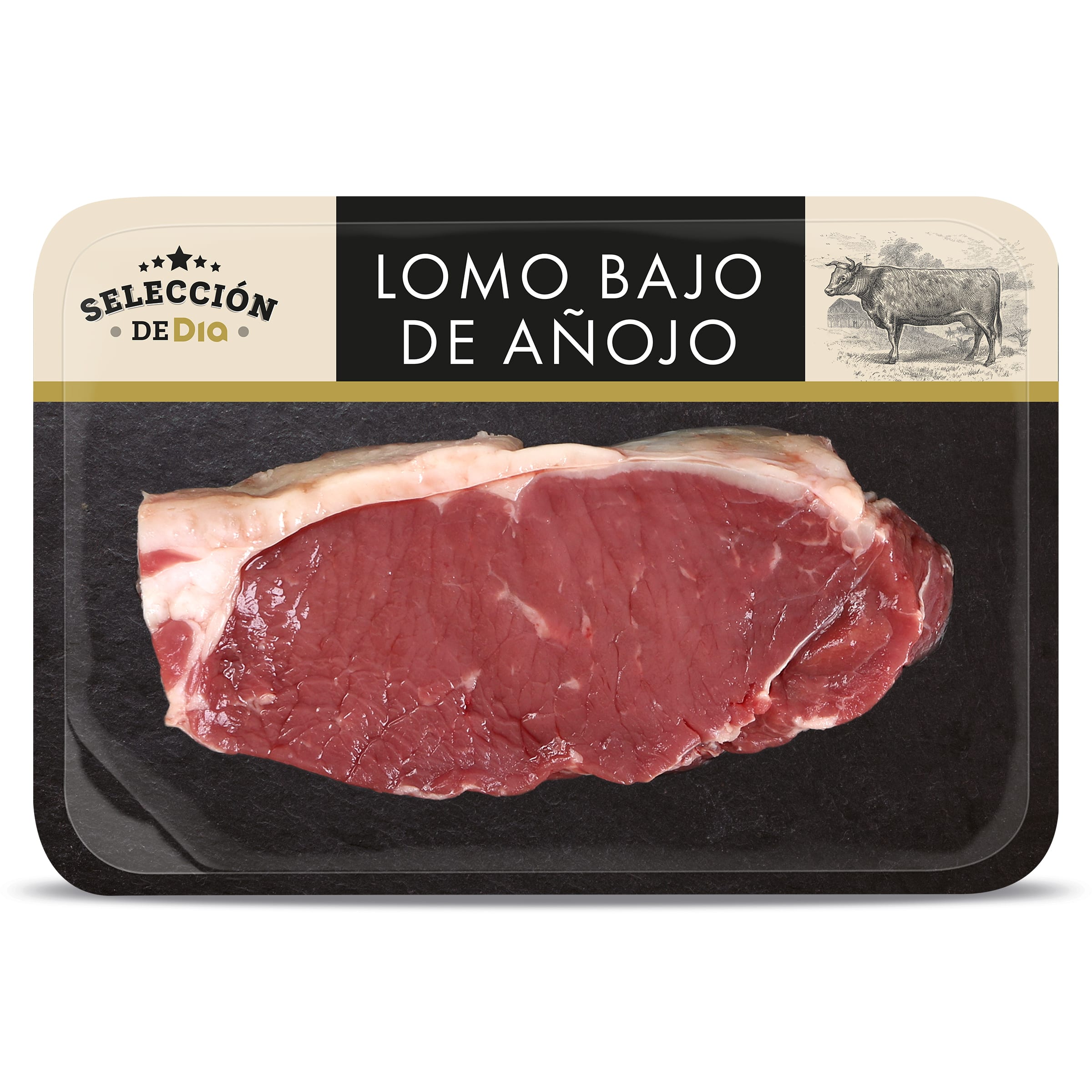 Entrecot de lomo bajo de vacuno Selección de Dia 420 g aprox.