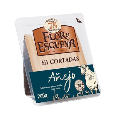 Queso de oveja añejo Flor de esgueva bandeja 200 g-0