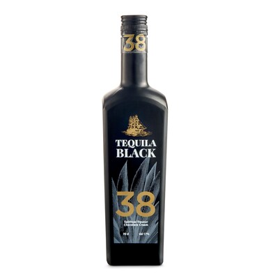 Licor de crema de tequila con chocolate Black botella 70 cl-0