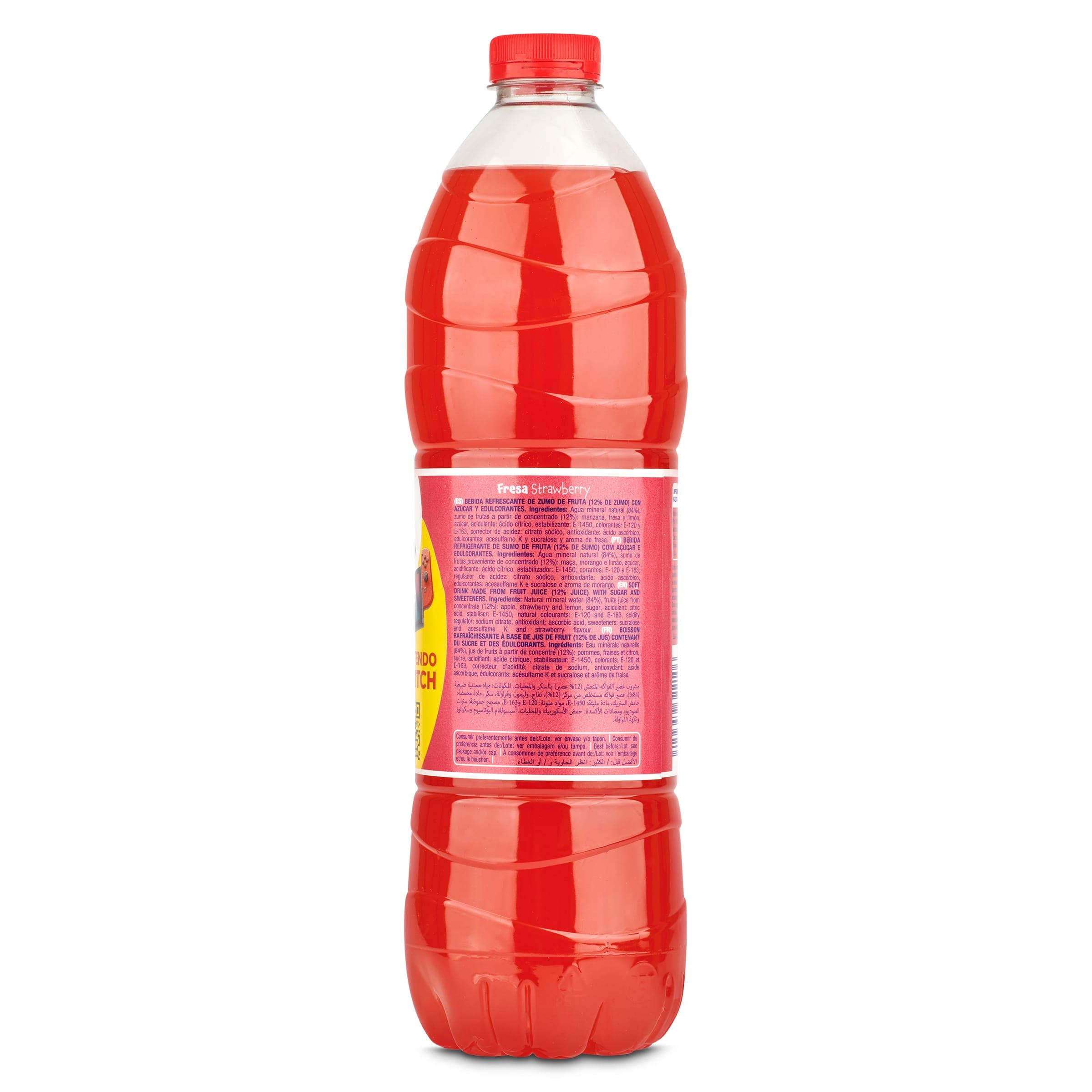 Refresco de fresa sin gas Enjoy 1.5 L