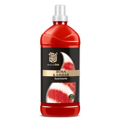 Suavizante premium rosa y ámbar Super Paco de Dia botella 60 lavados-0 Suavizante premium rosa y ámbar Super Paco de Dia botella 60 lavados-0