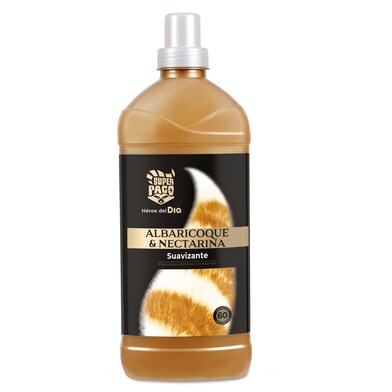 Suavizante premium albaricoque y nectarina Super Paco de Dia botella 60 lavados-0 Suavizante premium albaricoque y nectarina Super Paco de Dia botella 60 lavados-0