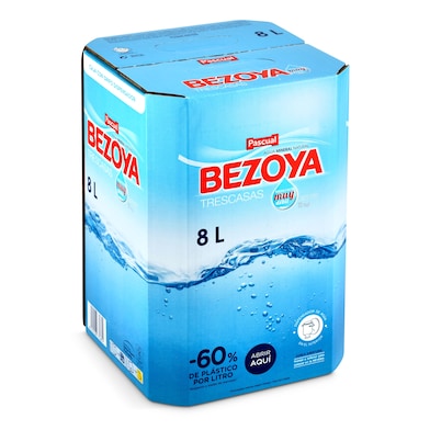 Agua mineral natural Bezoya caja 8 l - Supermercados DIA