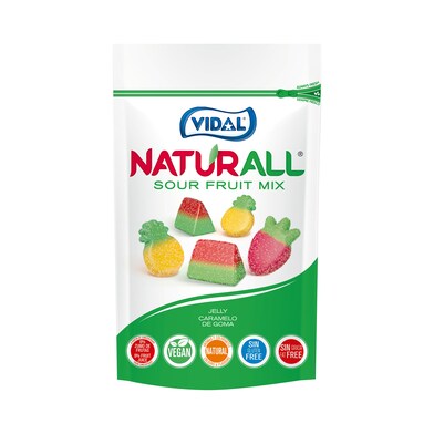 Golosinas natural sour fruit mix Vidal bolsa 180 g-0 Golosinas natural sour fruit mix Vidal bolsa 180 g-0
