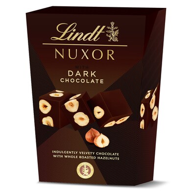 Bombones nuxor con chocolate negro Lindt Nuxor caja 165 g-0 Bombones nuxor con chocolate negro Lindt Nuxor caja 165 g-0