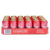 Cerveza original lager La sagra pack 24 x 33 cl