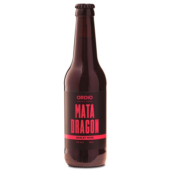 Cerveza Mata Dragon Barley Wine Ordio Botella 33 Cl.