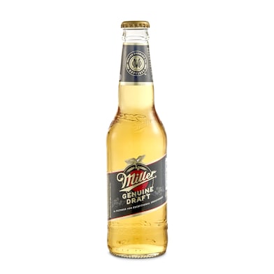Cerveza rubia genuine draft Miller botella 33 cl-0