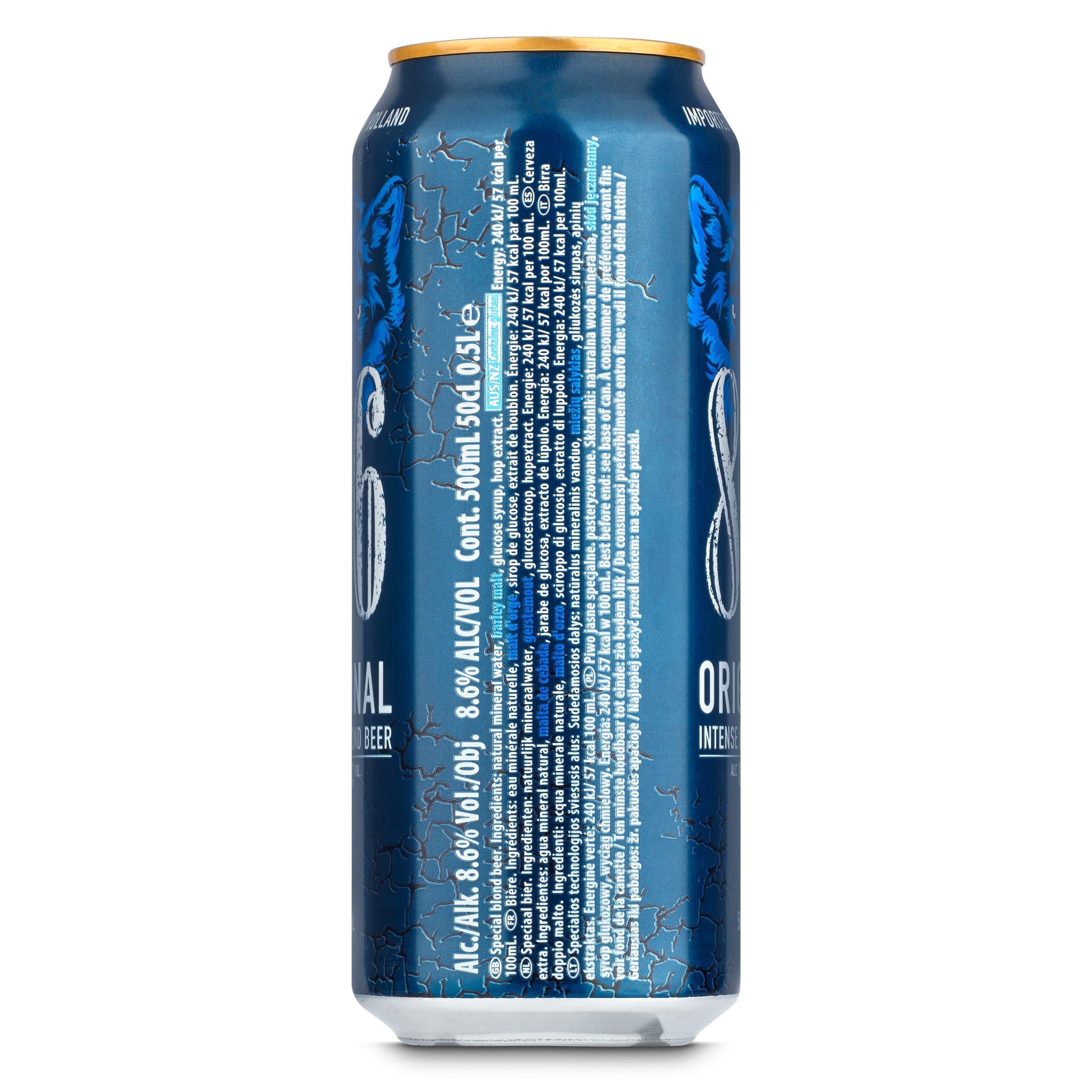 Cerveza original 8.6 50 cl