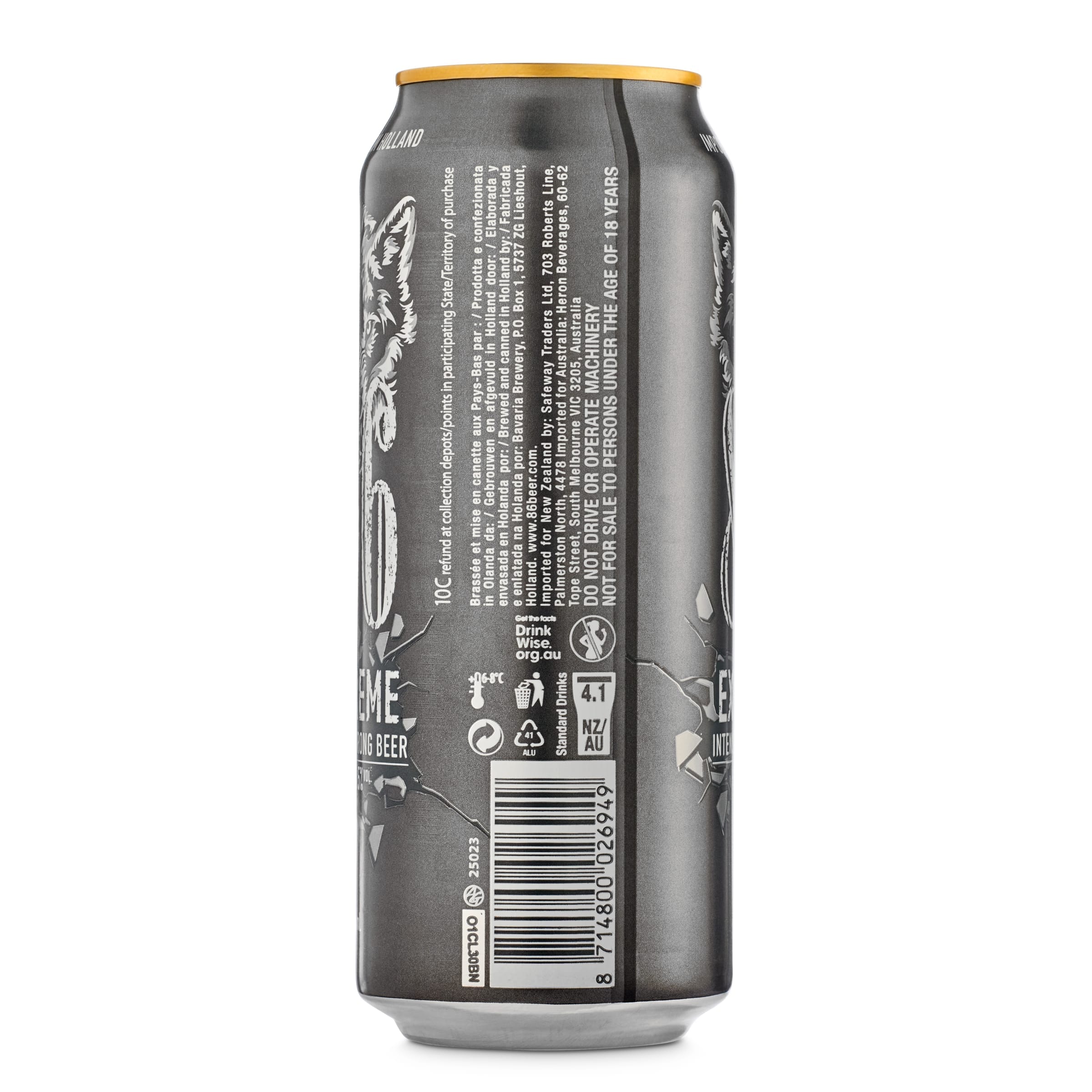 Cerveza extreme 8.6 50 cl