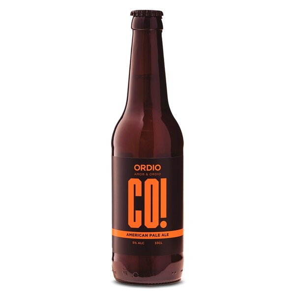 Cerveza CO! American Pale Ale Ordio Botella 33 Cl.
