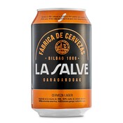 Cerveza La salve lata 33 cl